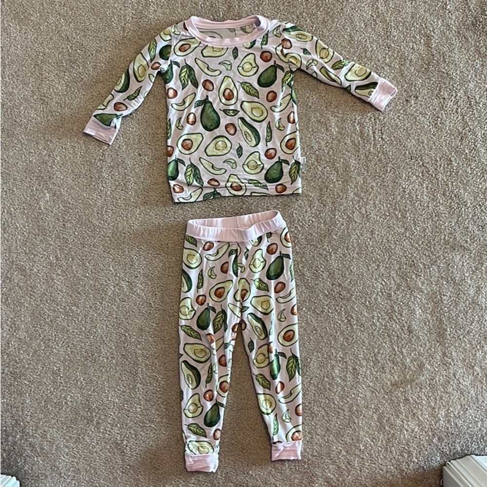 COPY - Little Sleepies Avocado Print Pajamas